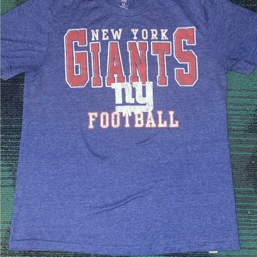 New York Giants Women Blue T-Shirt